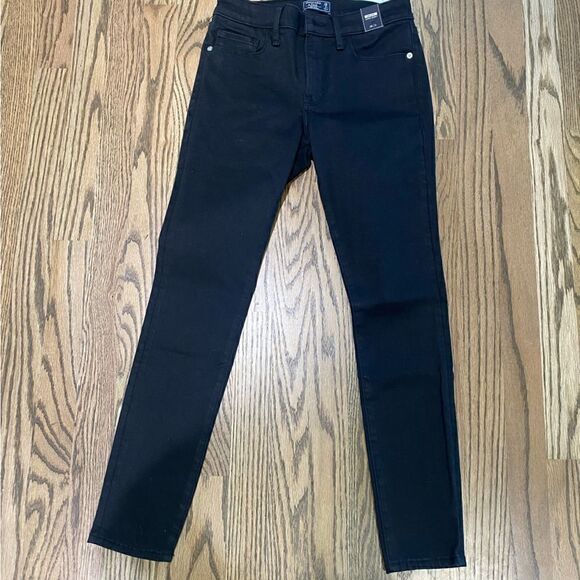 Abercrombie & Fitch Black Jeans Size 26 Short - Picture 1 of 4